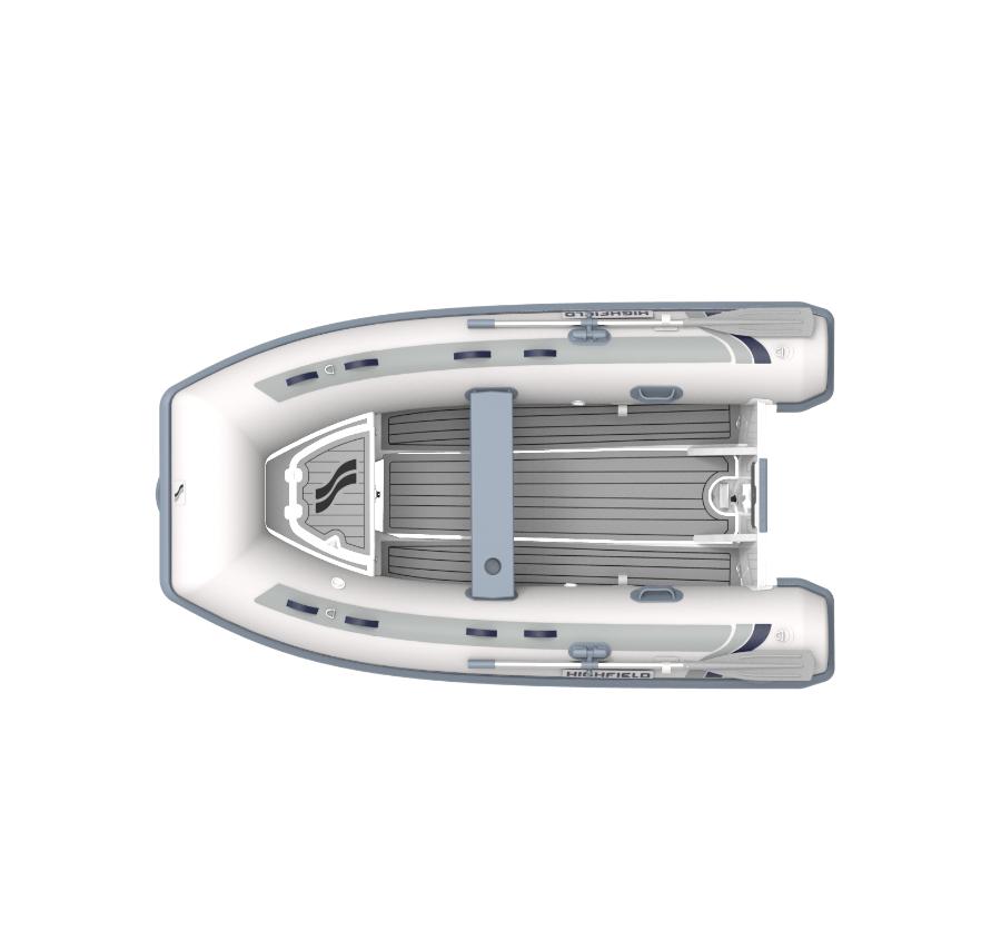 BOTE SEMI RIGIDO CLASSIC 310 BLANCO