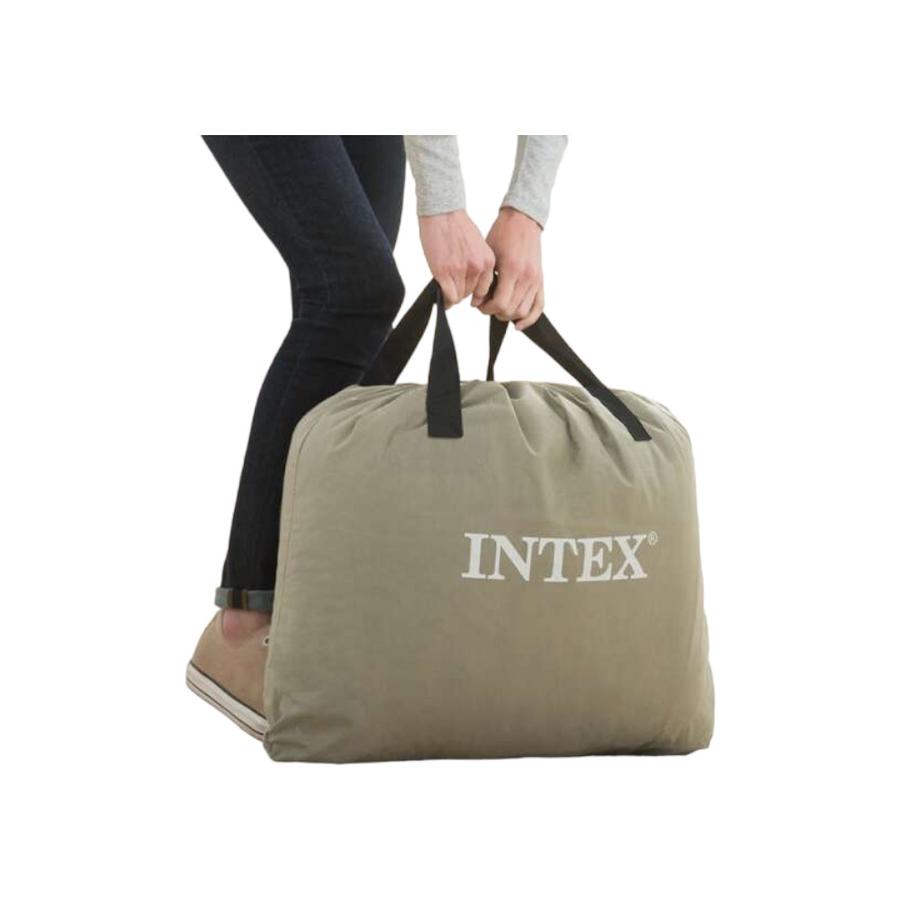 Colchon Inflable 2 Plazas Intex Negro