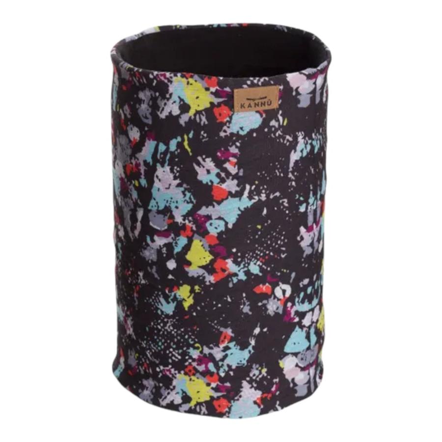 Bandana Unisex Kannu Inside Fleece Coolmax Corta Grafito
