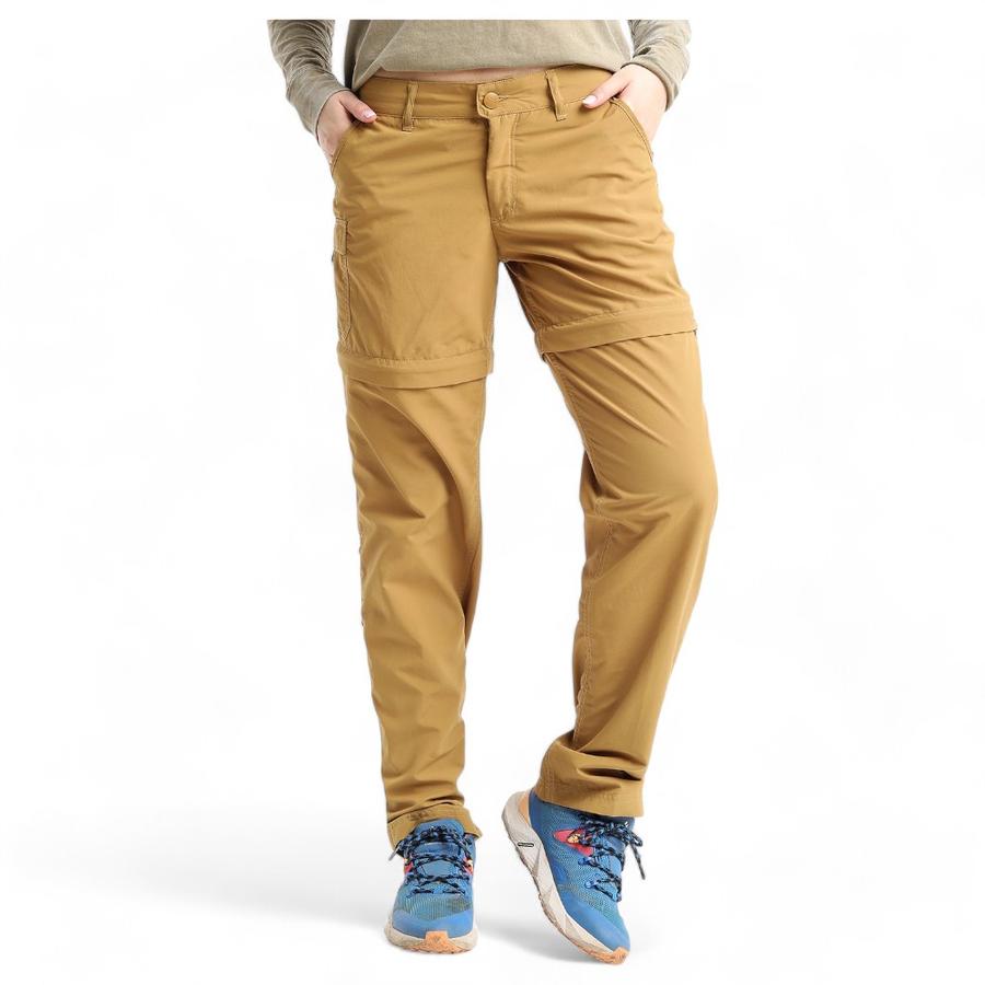 Pantalón Desmontable Mujer Kannu Mostaza