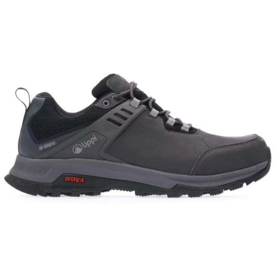 Zapatilla Lippi Vulcano Shell Stone Hombre Negro