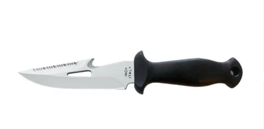 Cuchillo Mac Sub 12-gg Negro C/estuche