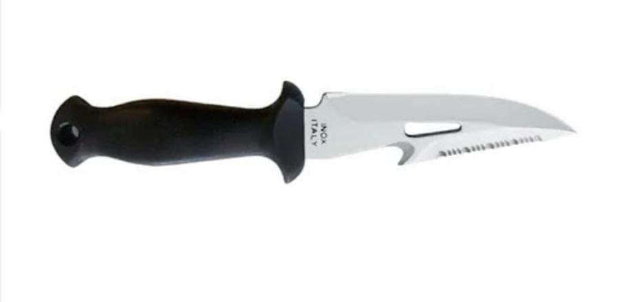 Cuchillo Mac Sub 12-gg Negro C/estuche