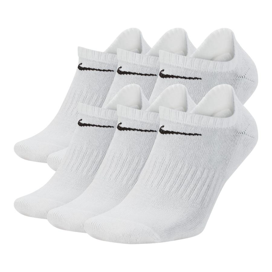 Calcetin Deportivo Hombre Nike Everyday Cushioned Blanco 3P