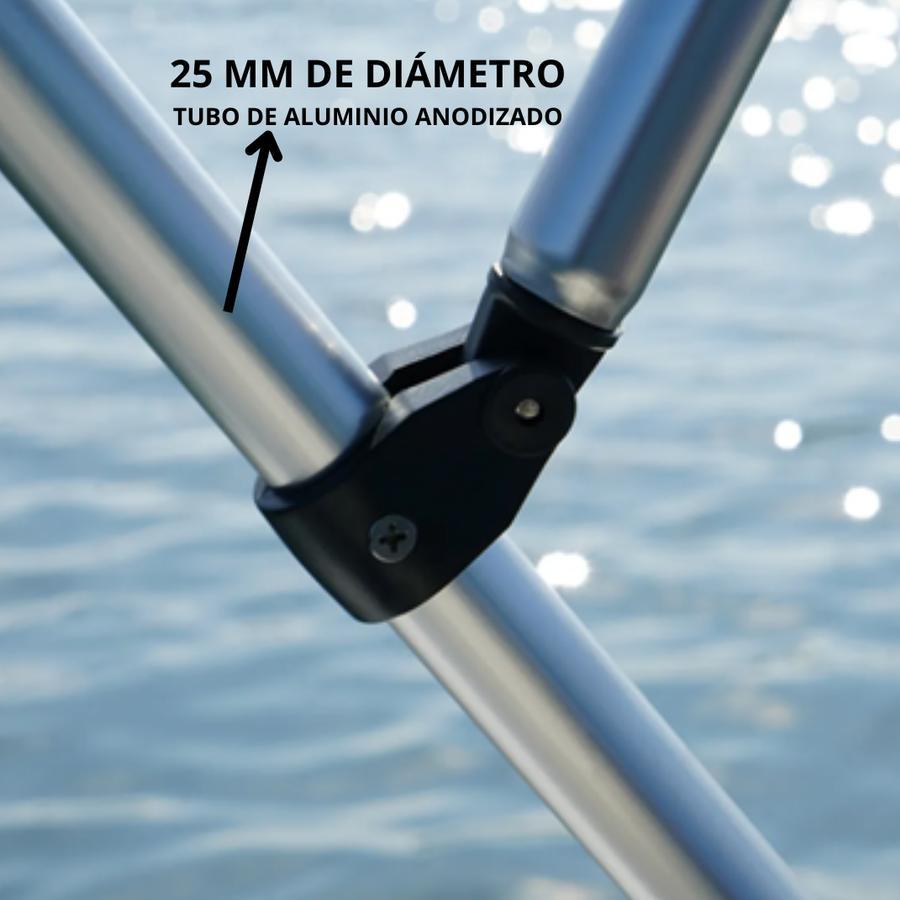Toldo bimini 2 arcos 1.3-1.5M