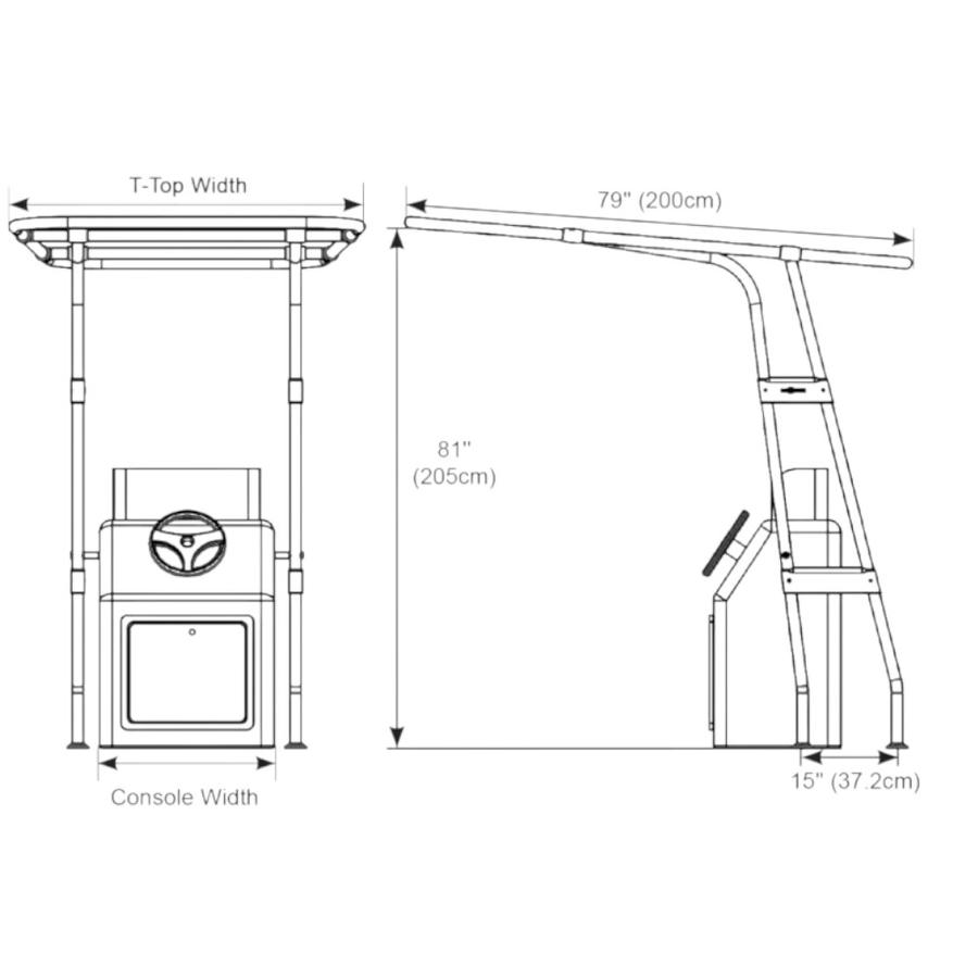 Toldo T-Top 