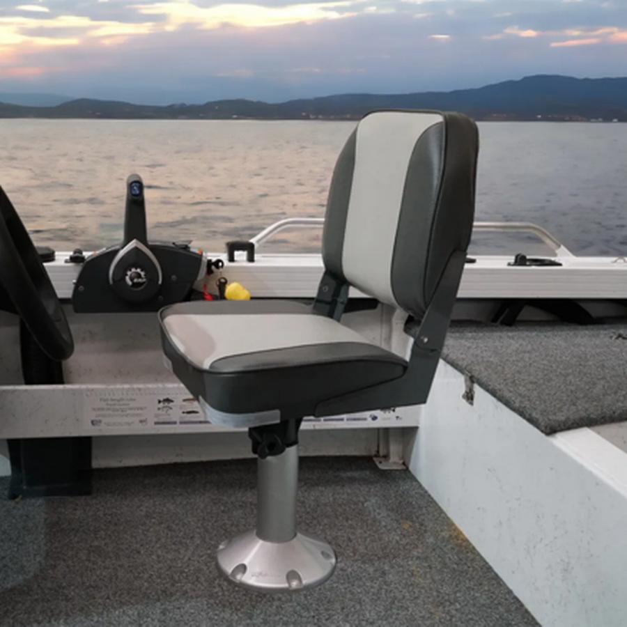 Asiento deluxe gris claro/oscuro