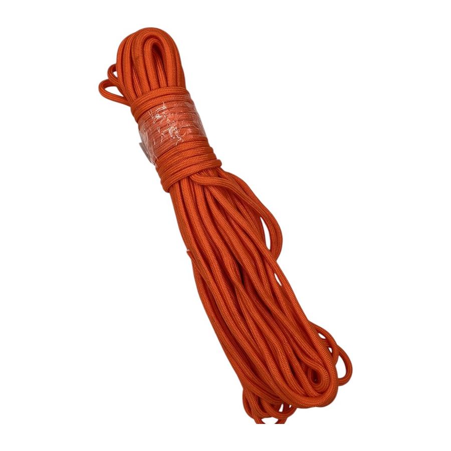 Cuerda Náutica Trenzada de Alta Resistencia – 30 Metros, Color Naranja Brillante