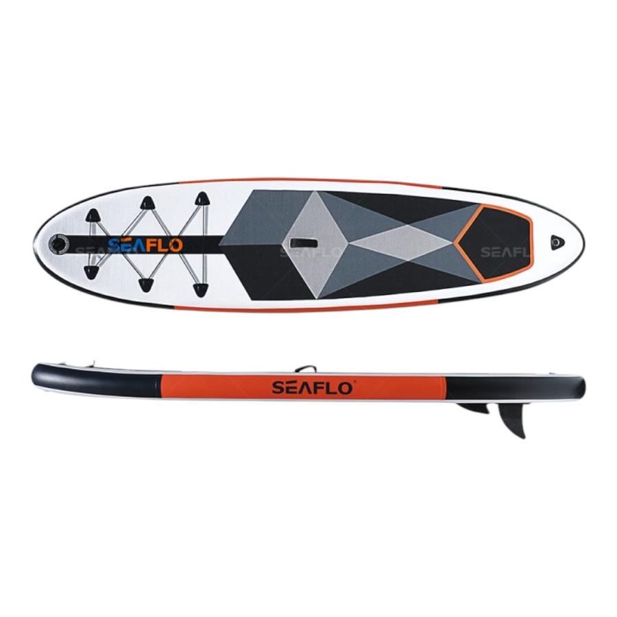 Sup Inflable 10'' Seaflo Black Grey
