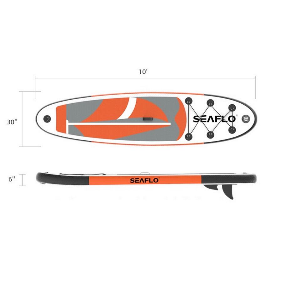 Sup Inflable 10' Seaflo Cucao Naranjo