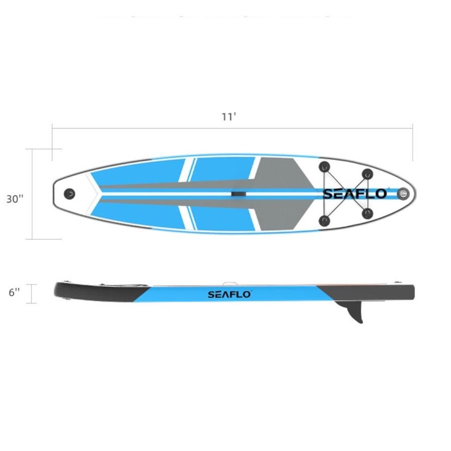 Sup Inflable 11' Seaflo Calafquén Azul