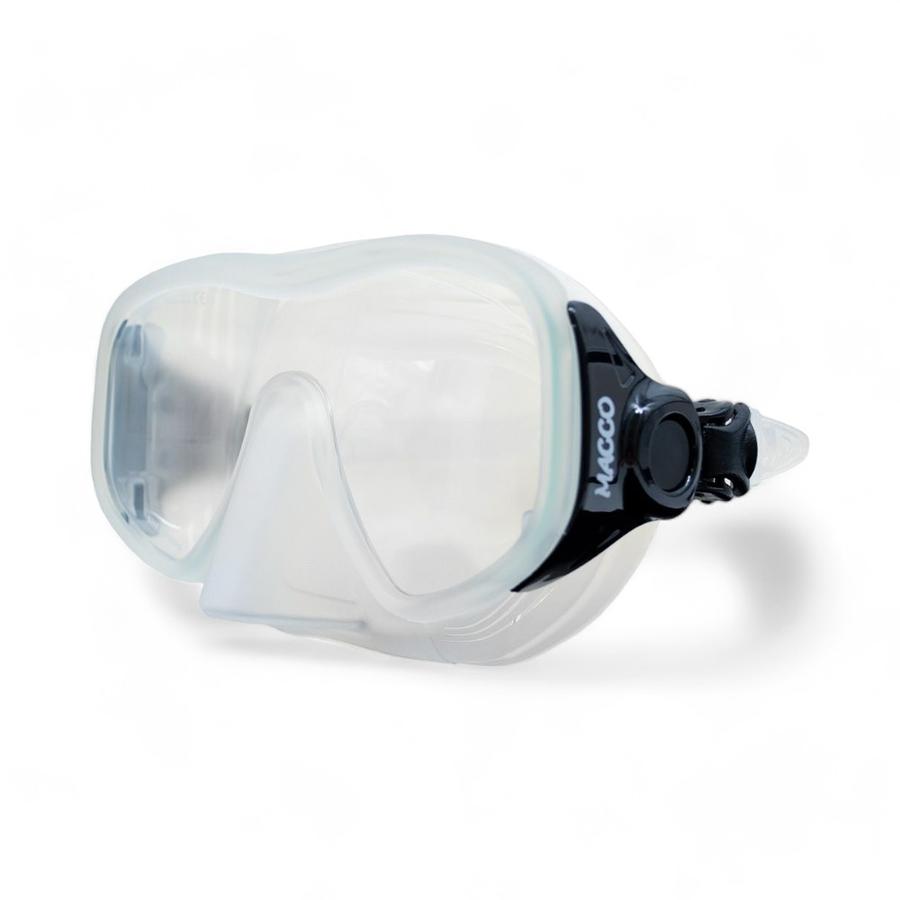 Mascara Buceo Sherwood Macco 2 Mask Negro/Blanco