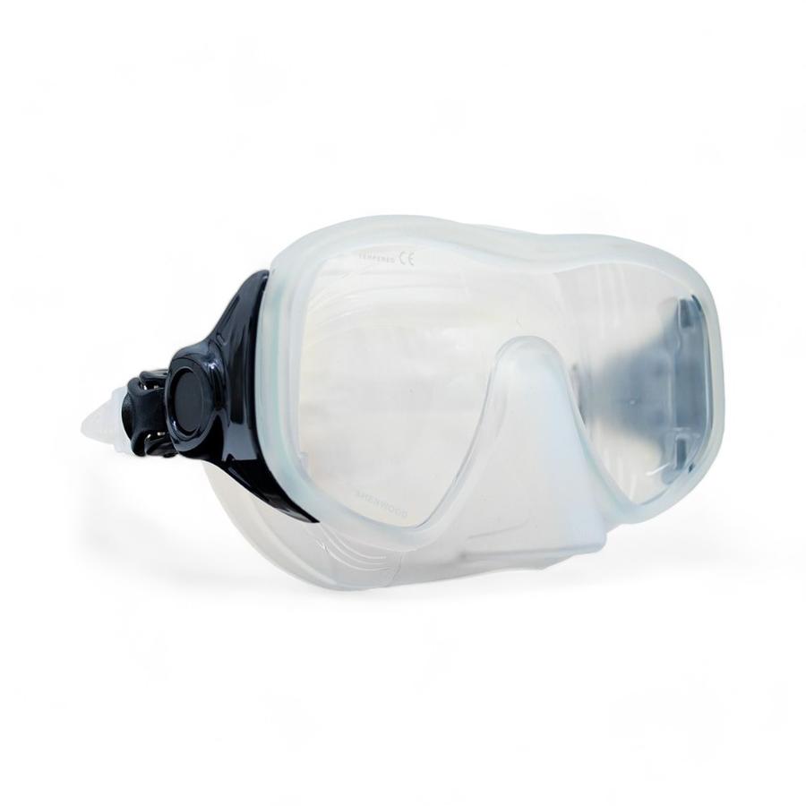 Mascara Buceo Sherwood Macco 2 Mask Negro/Blanco