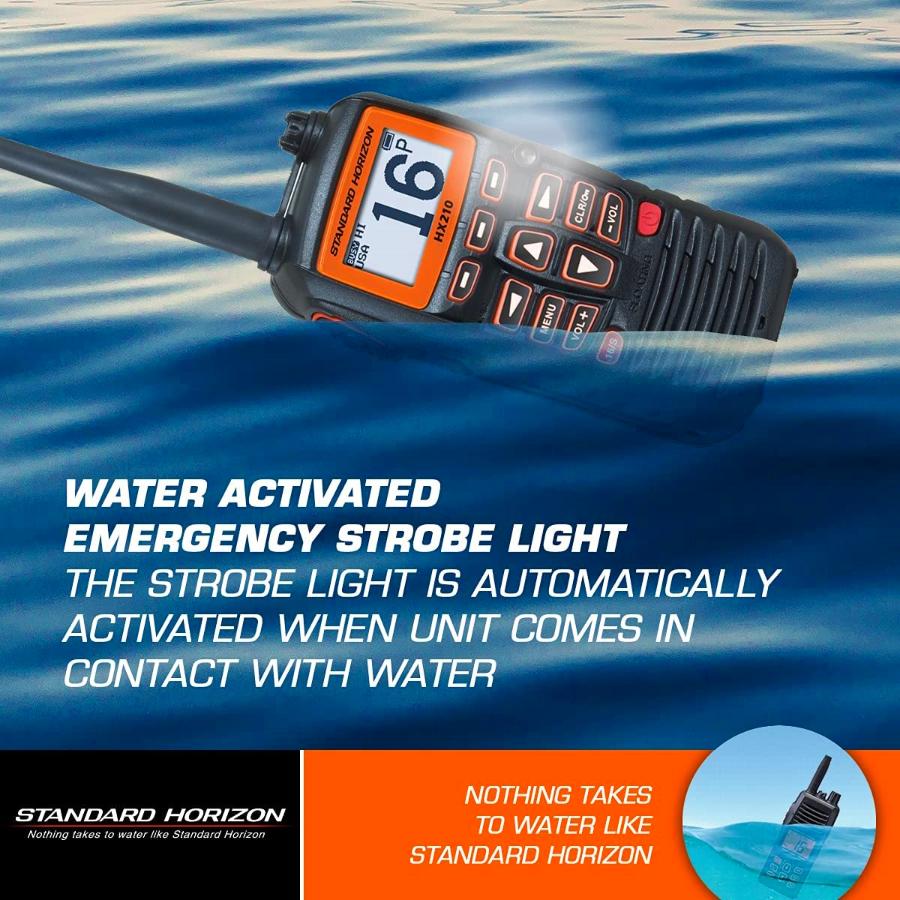 Radio VHF Marina HX210