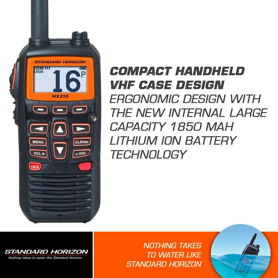 Radio VHF Marina HX210