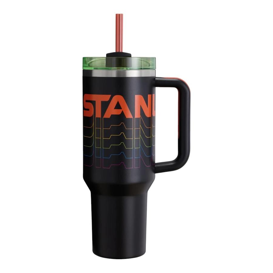 Termo Stanley Quencher H2.0 Adventure Reverb Negro 1.18 lt.