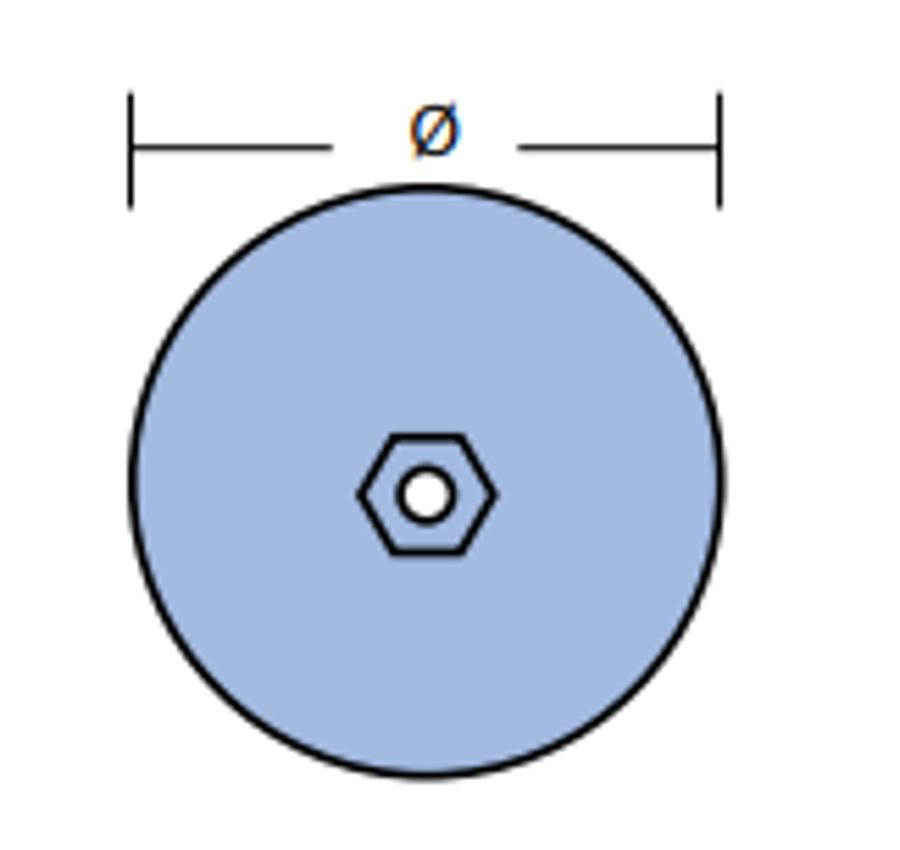 Anodo De Plato R2 Zinc