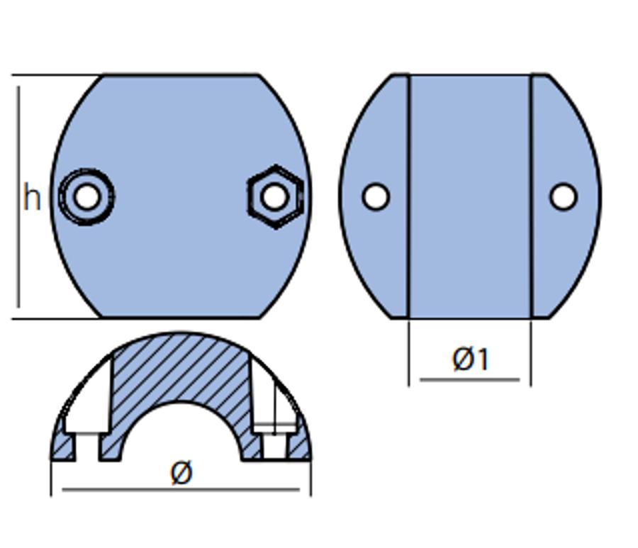 Anodo De Eje 2 