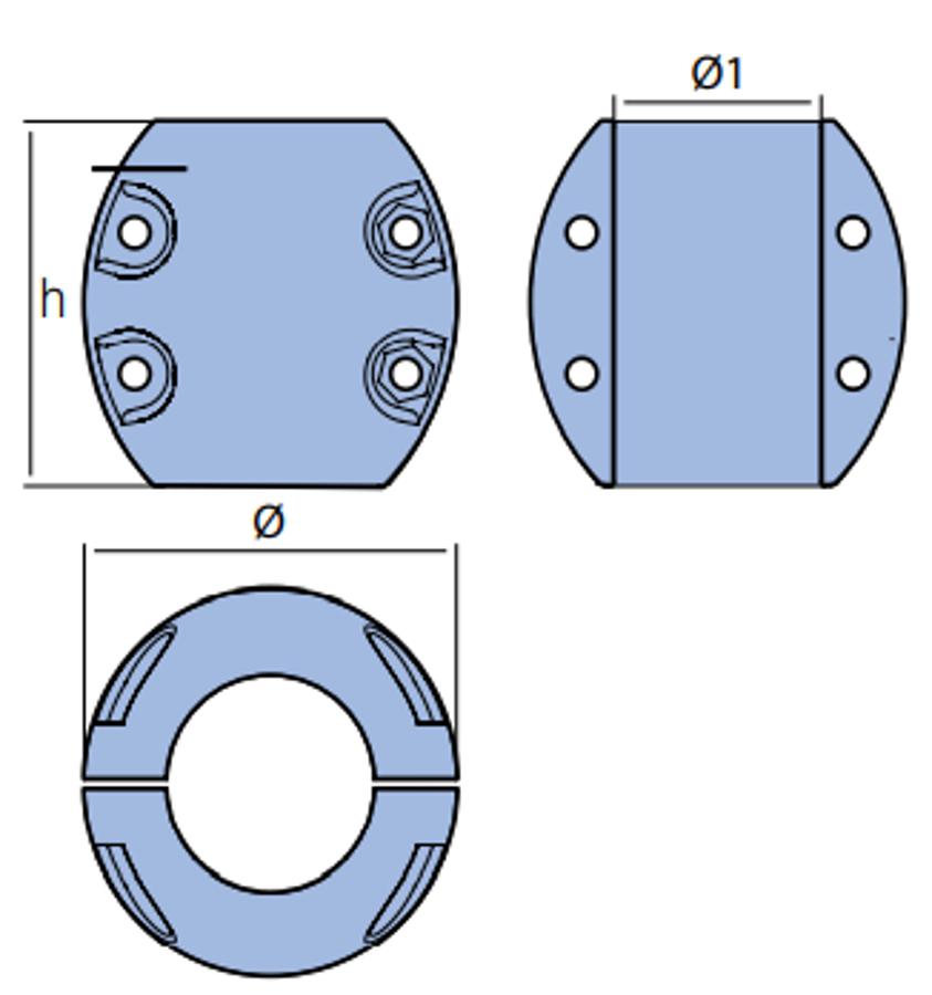 Anodo De Eje 2 