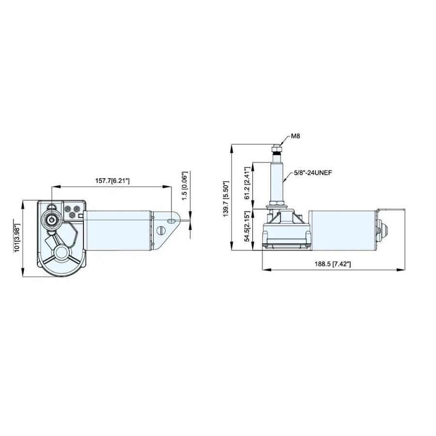 Motor Limpiaparabrisas HD TMC