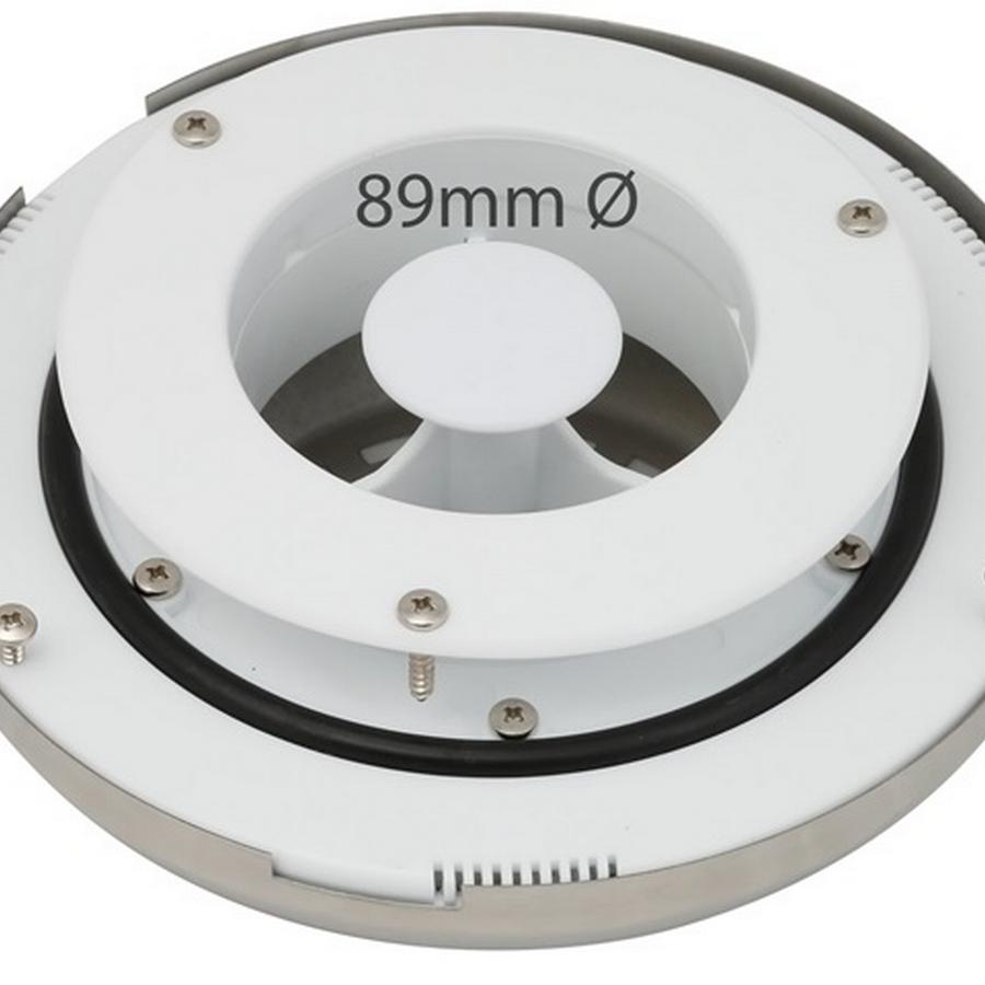 Ventilación acero inox. para bote