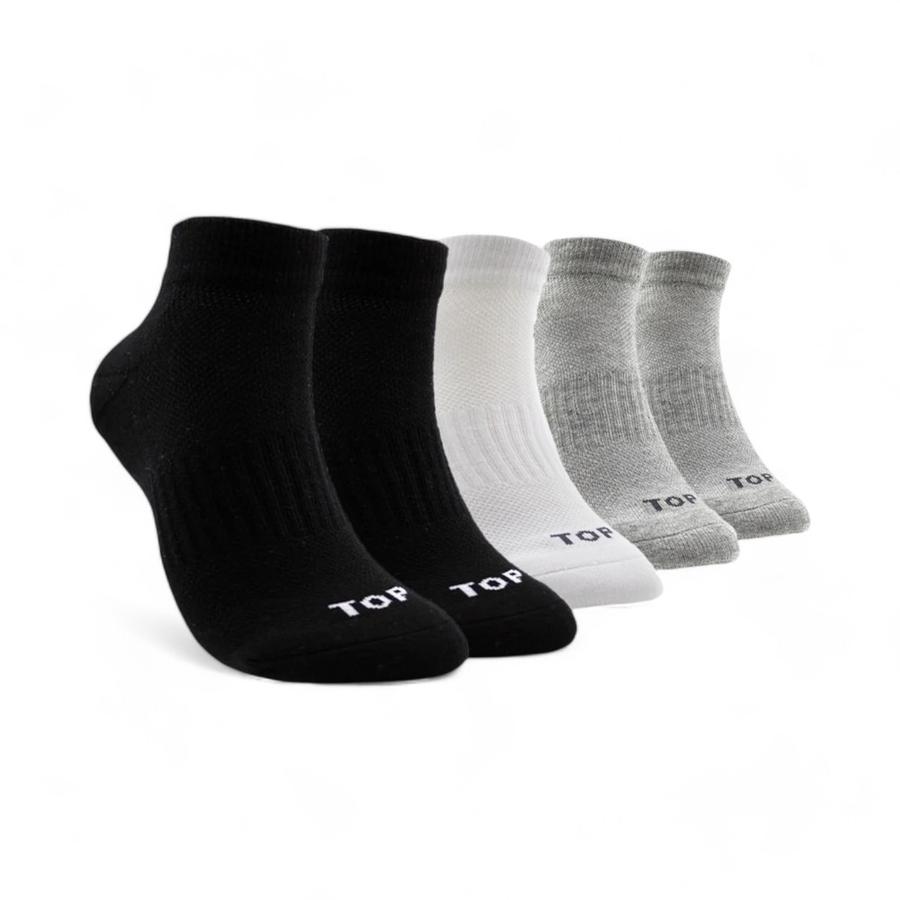 Pack 5 Calcetines TOP Deportivos Tobilleros Multicolor