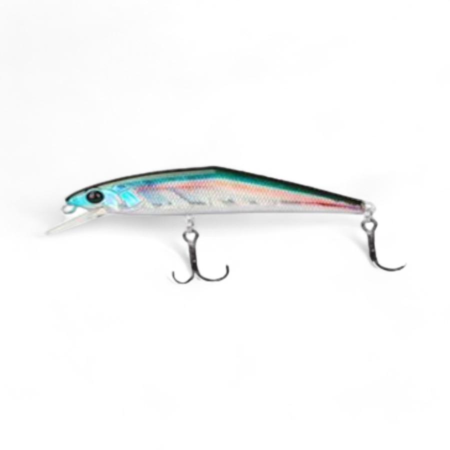 Señuelo Pesca Tsurinoya Minnow 14.5 Gr Celeste/Gris
