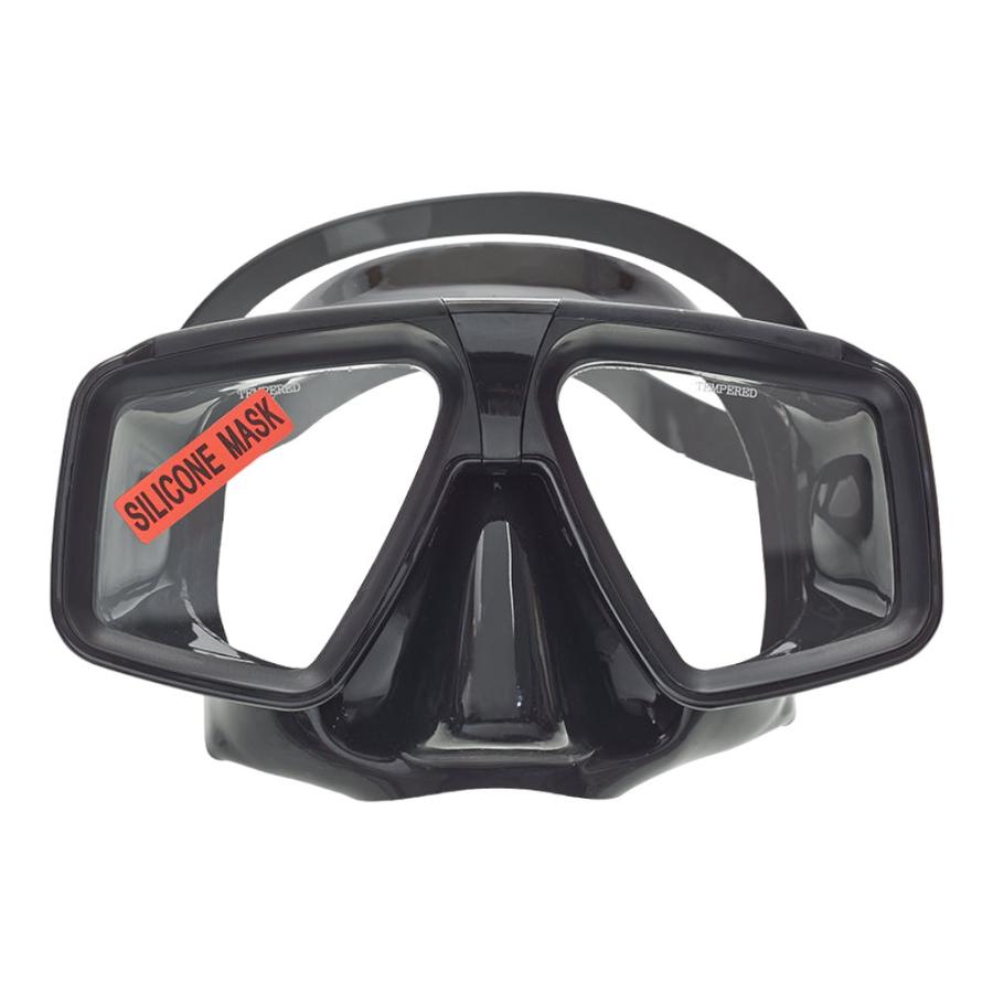 Máscara Buceo Y.C. M-12 SI BK Silicona SGS