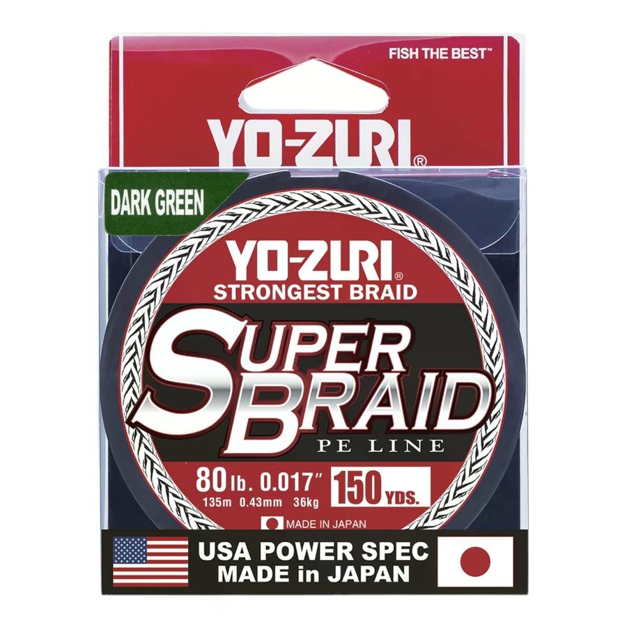 Multifilamento Yo-Zuri 0.43 - 135 Mts 80 Lb Blanco